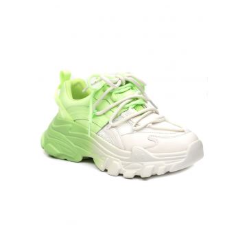Pantofi dama sport 2386 verde -  Verde