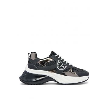 Pantofi sport dama  model Ariel 15 - negru - piele ecologica -