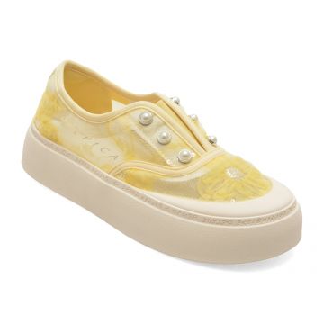 Pantofi sport EPICA galbeni, 298, din material textil