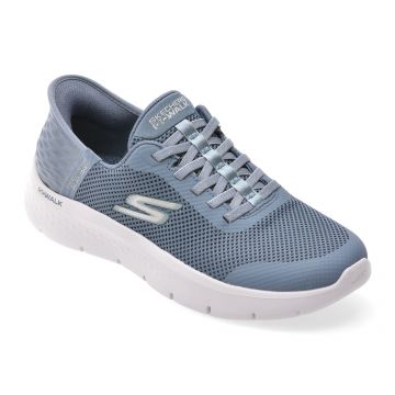Pantofi sport SKECHERS albastri, 124836, din material textil