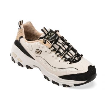 Pantofi sport SKECHERS bej, 150536, din piele ecologica