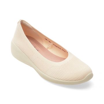Pantofi sport SKECHERS bej, 158987, din material textil