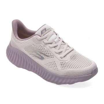 Pantofi sport SKECHERS mov, 129735, din material textil