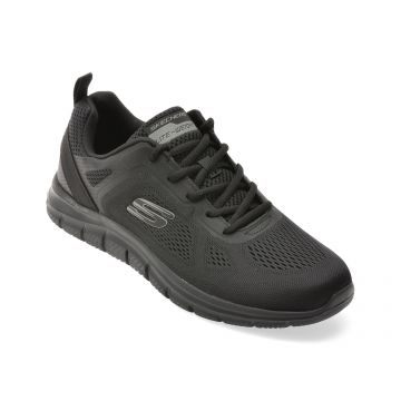 Pantofi sport SKECHERS negri, 232698, din material textil
