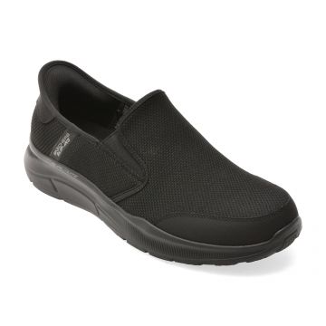 Pantofi sport SKECHERS negri, 232926, din material textil