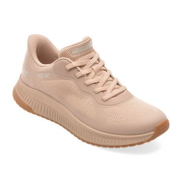 Pantofi sport SKECHERS nude, 117624, din material textil