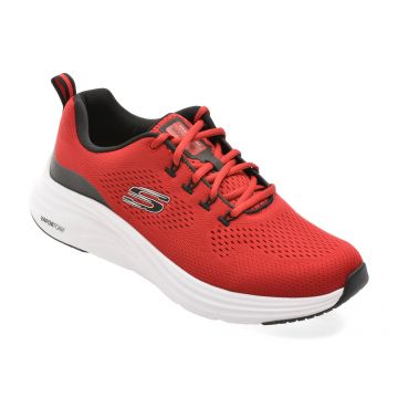 Pantofi sport SKECHERS rosii, 232625, din material textil