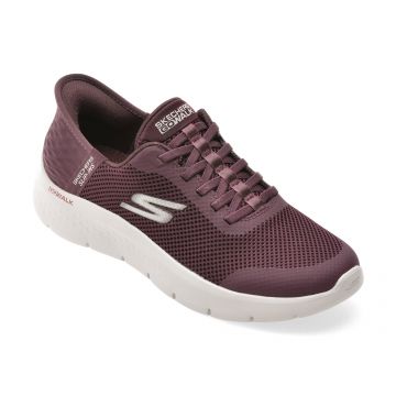 Pantofi sport SKECHERS visinii, 124836, din material textil