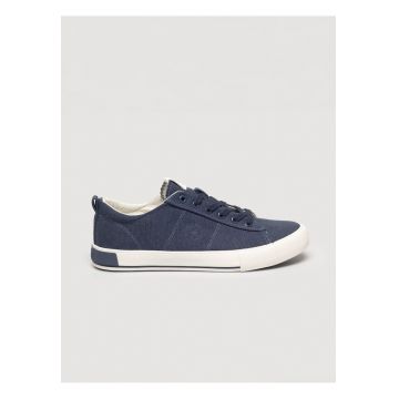 Pantofi sport textili cu logo discret