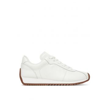 Tenisi dama  43F5RHFS5L - piele naturala - alb