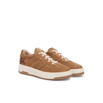 Tenisi pentru dama  piele naturala - maro