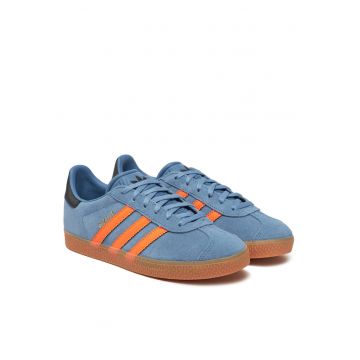 Tenisi unisex  Gazelle - piele naturala - albastru