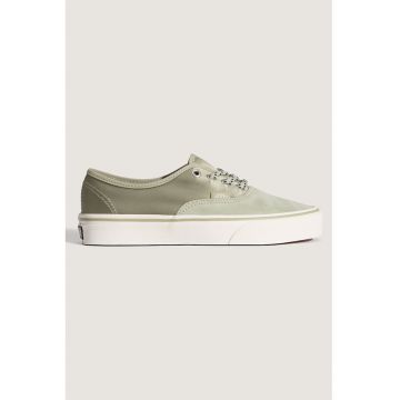 Pantofi sport Authentic cu insertii din piele intoarsa - Sage Green
