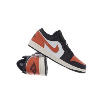 Pantofi sport dama 553558 -  Negru/Portocaliu - Piele naturala/Sintetic