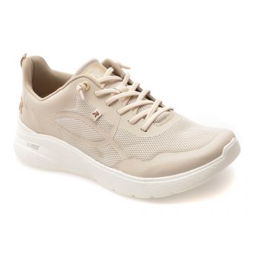 Pantofi sport RIEKER bej, M8551, din material textil