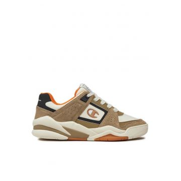 Tenisi barbati  303804572 - Piele intoarsa/Textil - Bej - Bej