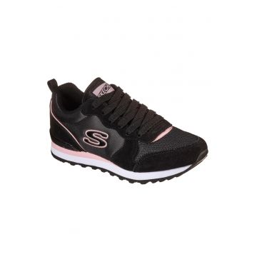 Pantofi cu insertii de piele intoarsa - pentru fitness Step N Fly - Negru