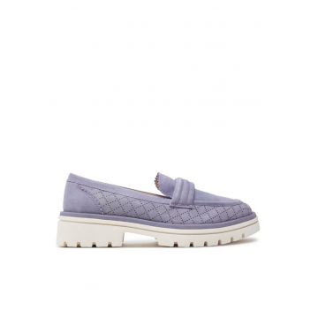 Pantofi sport dama  303663506 - Piele intoarsa - Violet - Violet