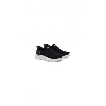 Pantofi sport dama  304741715 - Textil - Negru - Negru