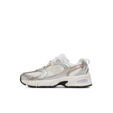 Pantofi sport dama -  MR530ZG - argintiu - piele ecologica -