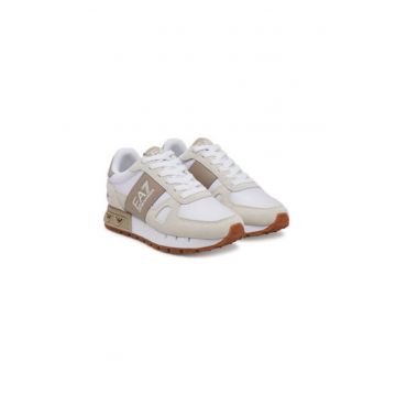 Pantofi sport dama - X8X151 XK354 -  Emporio Armani - Textil - Alb