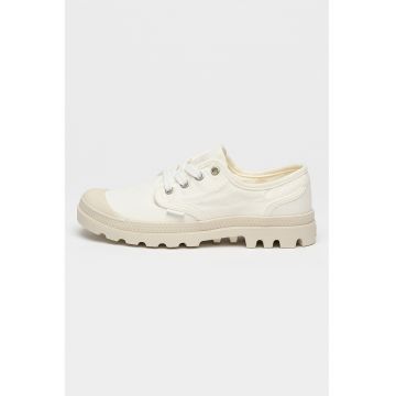 Tenisi canvas low-cut Pampa Oxford - Alb