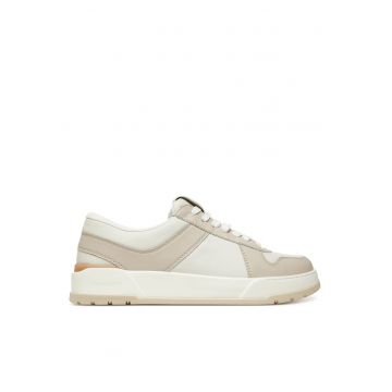 Tenisi dama  252476605 - piele naturala - crem/bej