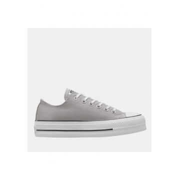 Tenisi dama Chuck Taylor All Star Lift -  Cauciuc - Gri