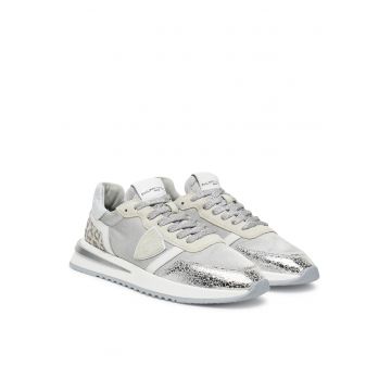 Tenisi dama  TYLD MA01 - argintii - piele naturala