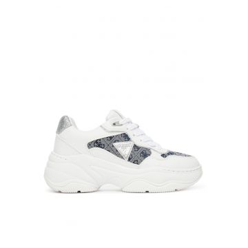 Tenisi dama  WHBLU FLTHP4 FAL12 - piele ecologica - alb