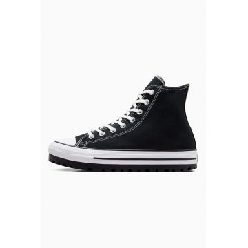 Tenisi high-top unisex Chuck Taylor All Star City Trek - Negru