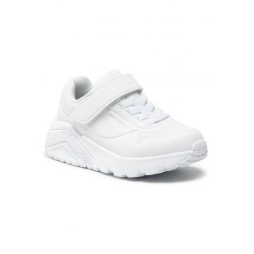 Pantofi sport barbati - 403695L -  Piele ecologica - Alb