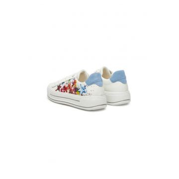 Pantofi sport dama - 12-23003-95 -  Piele ecologica - Multicolor