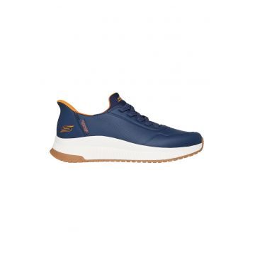 Pantofi sport Slip-ins™ Sport Squad de piele ecologica - Bleumarin