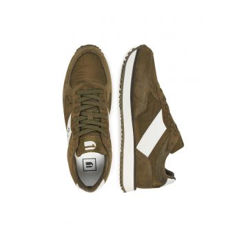 Tenisi barbati  kaki - piele naturala -