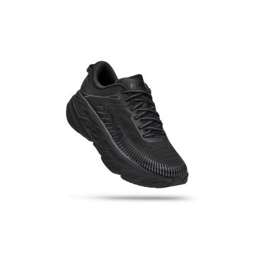 Pantofi Bondi 7 din material textil cu insertii din material sintetic - pentru alergare - Negru