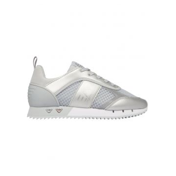 Pantofi sport  EA7 Black&White Mesh+E 58253