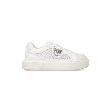 Pantofi sport flatform Yoko - Crem