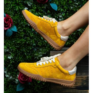 Sneakers dama Nygery Galbeni