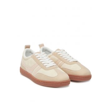 Tenisi dama -  piele ecologica - bej