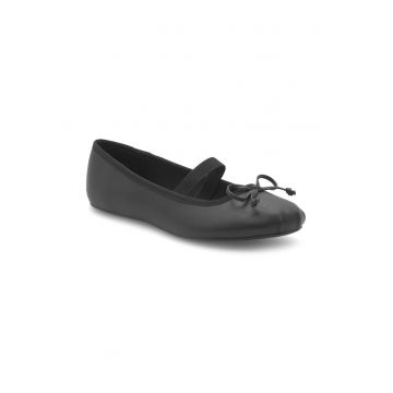 Balerini dama -  381280 - Piele ecologica - Negru