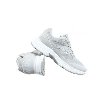 Pantofi sport cu insertii din textil