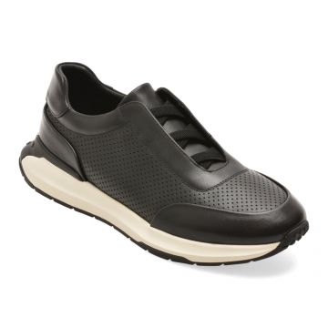 Pantofi sport EPICA negri, 59875, din piele naturala