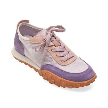 Pantofi sport FLAVIA PASSINI mov, 56132, din material textil si piele naturala