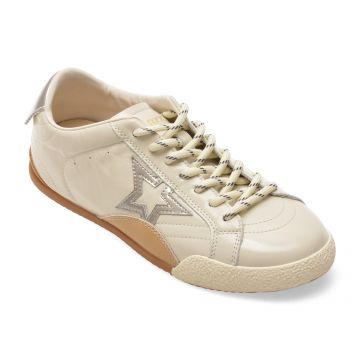 Pantofi sport GRYXX albi, 8857, din piele naturala