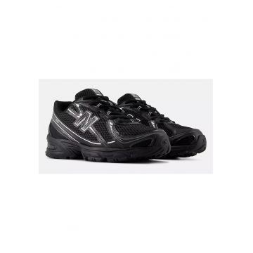Sneakers unisex - 740 - negri gri argintiu - Negru