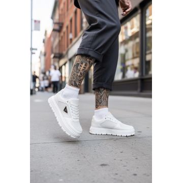 Adidasi barbati casual  albi L100