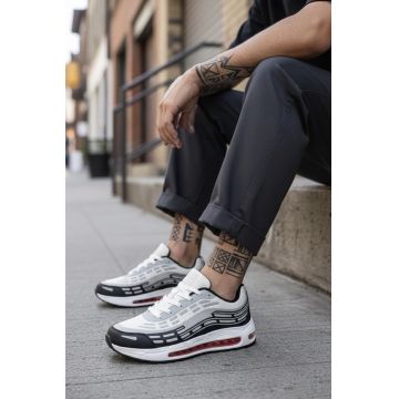 Adidasi barbati casual  albi M68