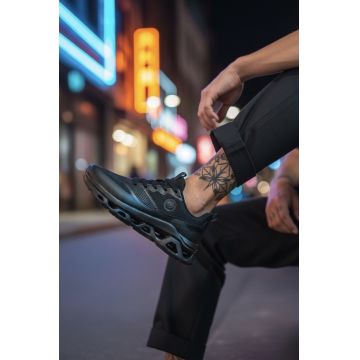 Adidasi barbati casual  negri 1683