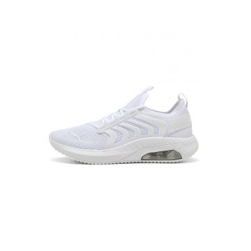 Pantofi Ayro Street cu partea superioara textila pentru alergare - Alb optic/Albastru glaciar